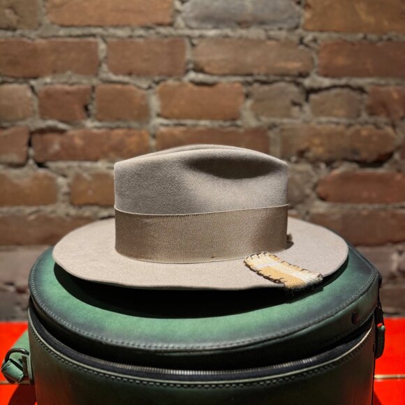 Nick Fouquet × God’s True Cashmere Fedora — Light Stone/Taupe - Picture 3 of 13